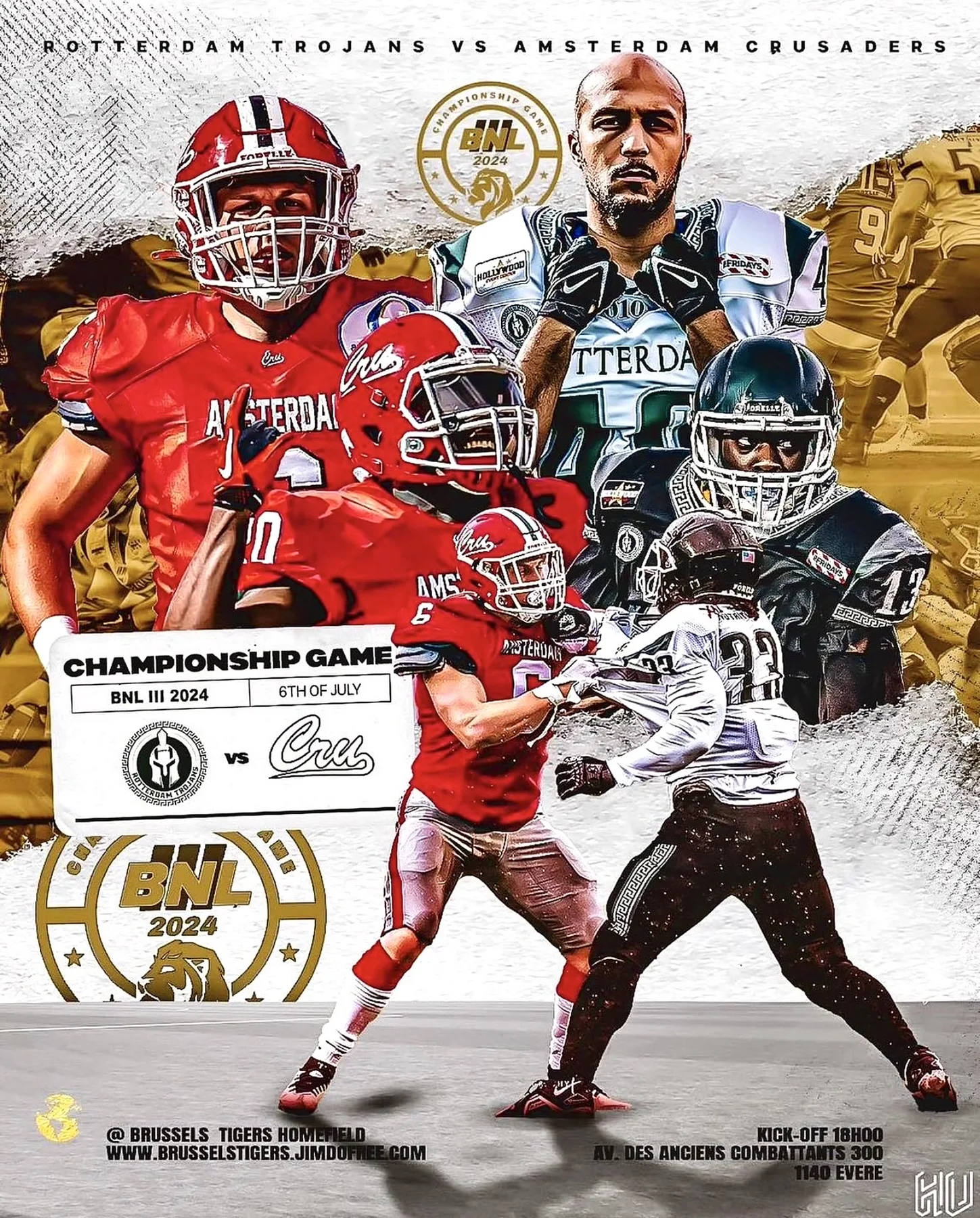 Flyer officiel de la finale BNL